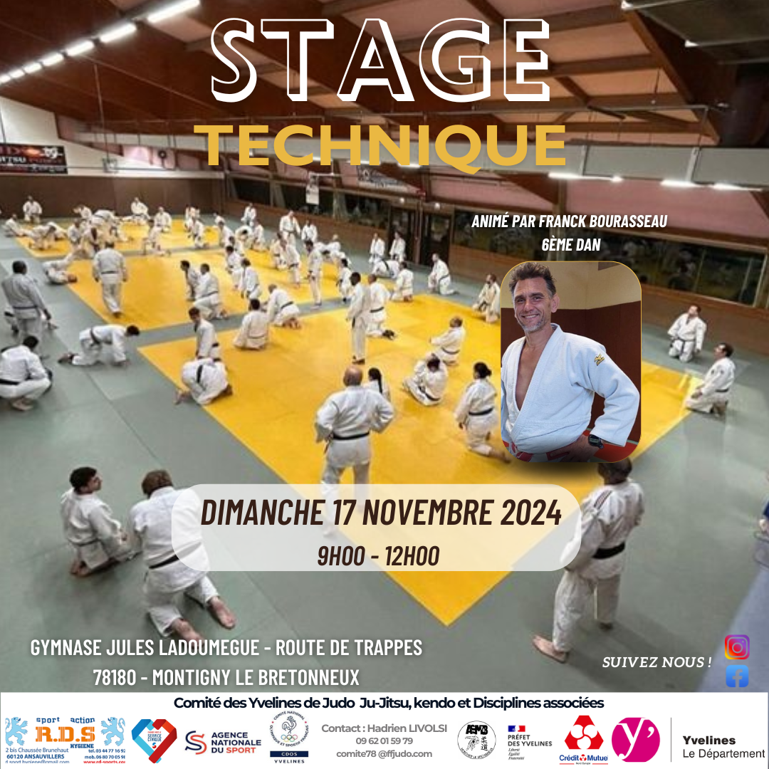 Stage Technique Vétérans - 17 novembre 2024 - Montigny le Bretonneux